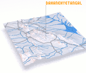 3d view of Dahaneh-ye Tangal
