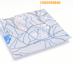 3d view of Chagorābād