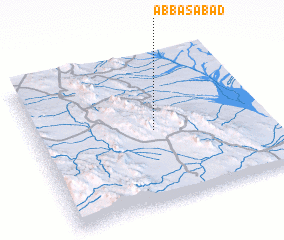 3d view of ‘Abbāsābād