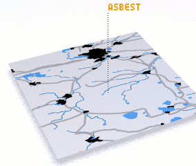 3d view of Asbest