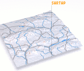 3d view of Sar Tāp