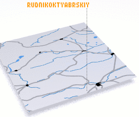 3d view of Rudnik Oktyabr\