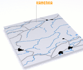 3d view of Kamenka