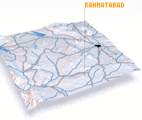 3d view of Raḩmatābād