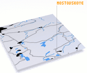 3d view of Mostovskoye