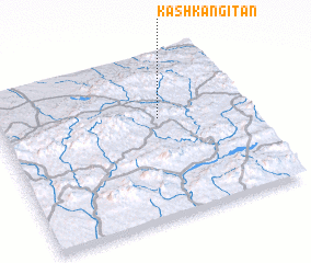 3d view of Kashkān Gītān