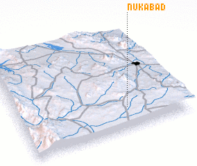 3d view of Nūkābād