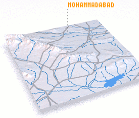 3d view of Moḩammadābād