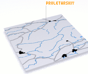 3d view of Proletarskiy