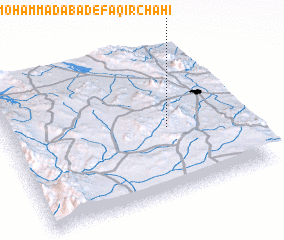 3d view of Moḩammadābād-e Faqīr Chāhī