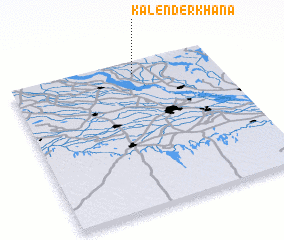 3d view of Kalenderkhana