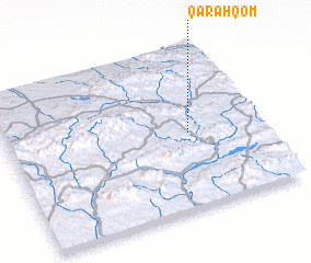 3d view of Qarah Qom