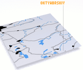 3d view of Oktyabr\