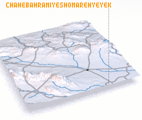 3d view of Chāh-e Bahrāmī-ye Shomāreh-ye Yek