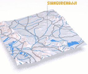 3d view of Sīāh Gūr-e Ḩājjī