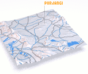 3d view of Pūr Jangī