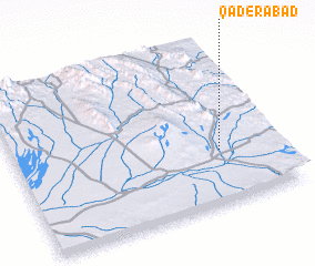 3d view of Qāderābād