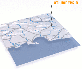 3d view of Lātkhān-e Pā\