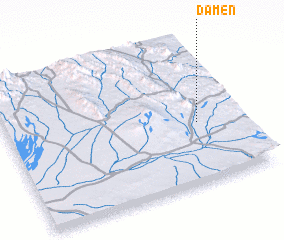 3d view of Dāmen