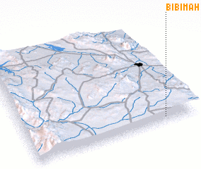 3d view of Bībī Mah