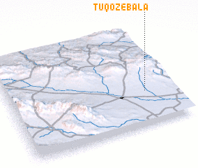 3d view of Tūqoz-e Bālā