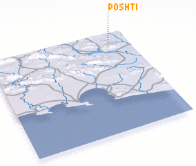 3d view of Poshtī