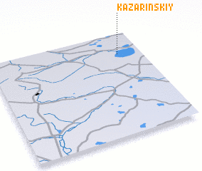 3d view of Kazarinskiy