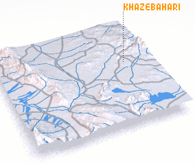 3d view of Khāz-e Bahārī