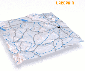 3d view of Lār-e Pā\