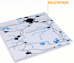 3d view of (( Poletayevo ))