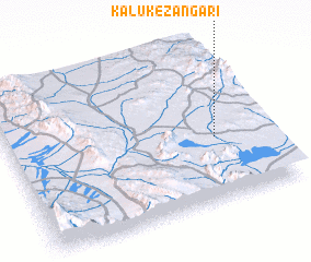 3d view of Kalūk-e Zangarī