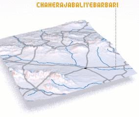 3d view of Chāh-e Rajab‘alī-ye Barbarī