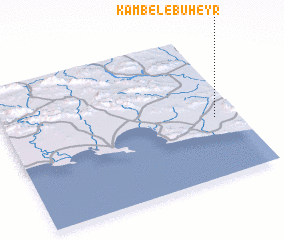 3d view of Kambel-e Būheyr