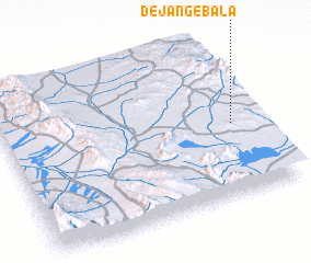 3d view of Dejang-e Bālā