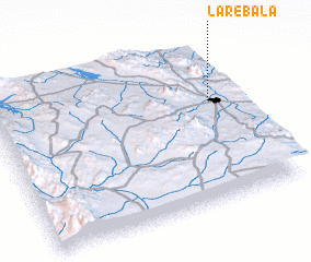 3d view of Lār-e Bālā