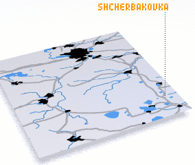 3d view of Shcherbakovka