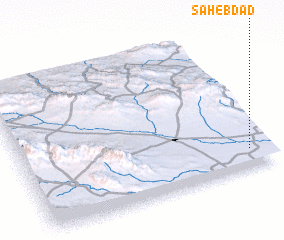 3d view of Şāḩebdād