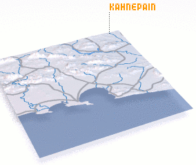 3d view of Kahn-e Pā\