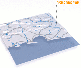 3d view of ‘Os̄mān Bāzār