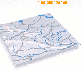 3d view of Gholāmreẕā Nāmī