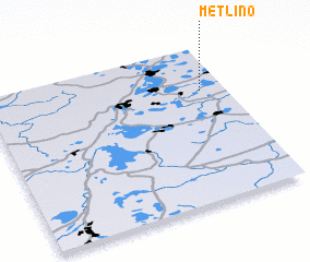 3d view of Metlino