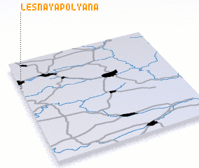3d view of Lesnaya Polyana