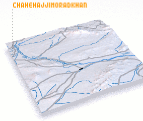 3d view of Chāh-e Ḩājjī Morād Khān