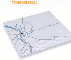 3d view of Tām-e Qanbar ‘Alī