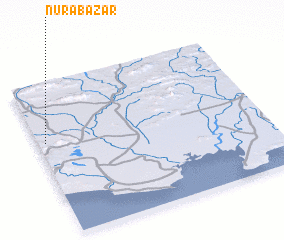 3d view of Nūrā Bāzār