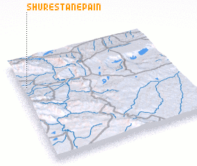 3d view of Shūrestān-e Pāʼīn