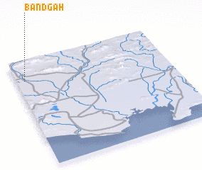 3d view of Band Gāh