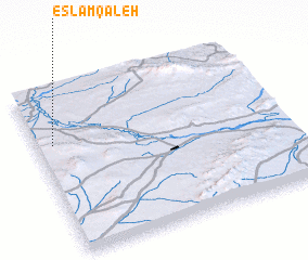 3d view of Eslām Qal‘eh