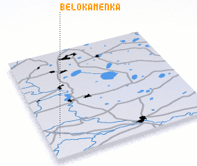 3d view of Belokamenka