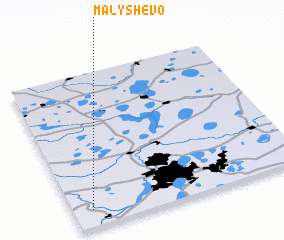 3d view of Malyshevo